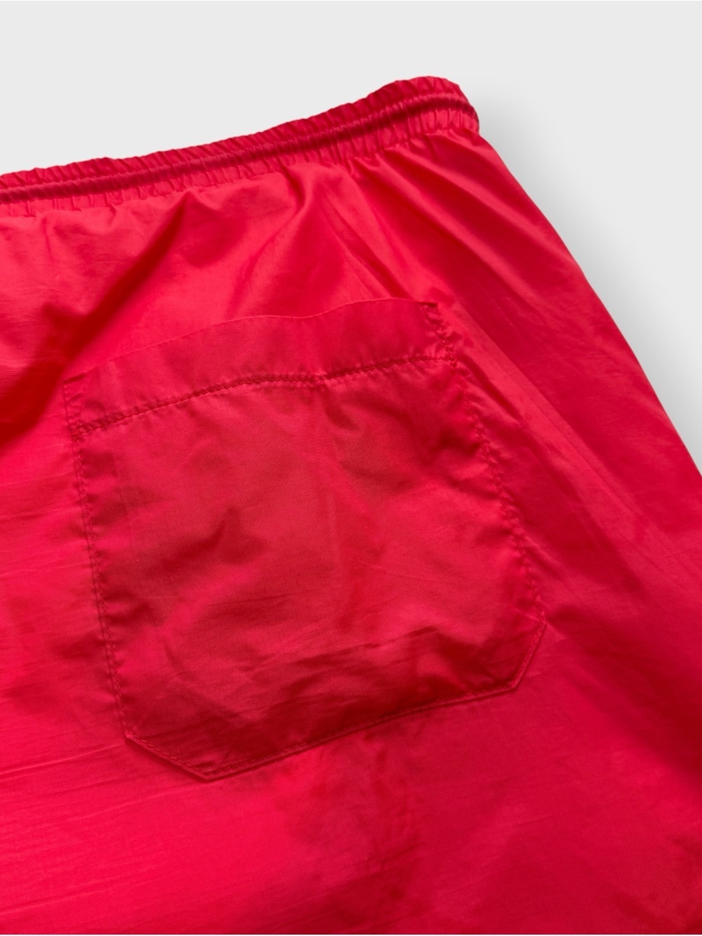 Vintage 90s Nike Lined Shorts, Soccer Gym Workout Track Nylon Drawstring Pockets - Picture 8 of 9